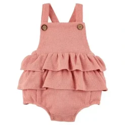 Shop All|Mud Pie - Pink Ruffle Bubble, 3-6 Months - cutbabycare.com | baby boutique & care hub