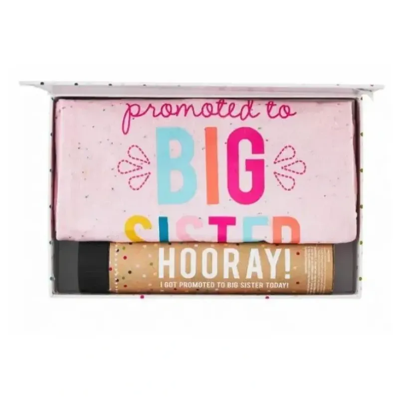 Shop All|Mud Pie - Promoted To Big Sister Shirt Set, Pink - cutbabycare.com | baby boutique & care hub