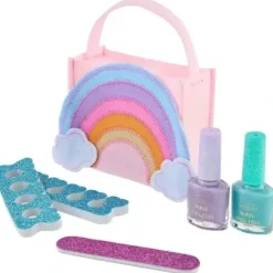 Shop All|Mud Pie - Rainbow Kids Nail Polish Set - cutbabycare.com | baby boutique & care hub