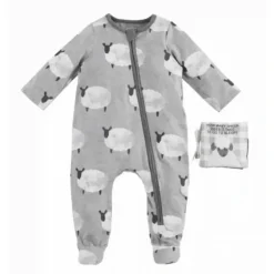 Shop All|Mud Pie - Sheep Baby Sleeper & Book Set, 3/6M - cutbabycare.com | baby boutique & care hub