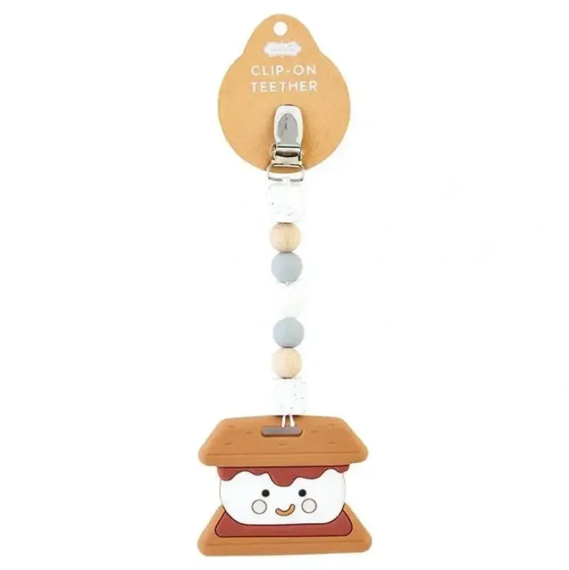 Shop All|Mud Pie - S'mores Clip-On Teether - cutbabycare.com | baby boutique & care hub