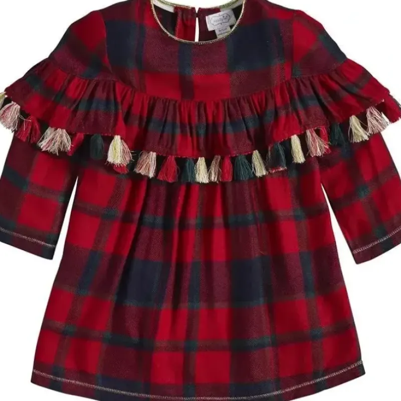 Shop All|Mud Pie - Tartan Dress, 12-18 Months - cutbabycare.com | baby boutique & care hub