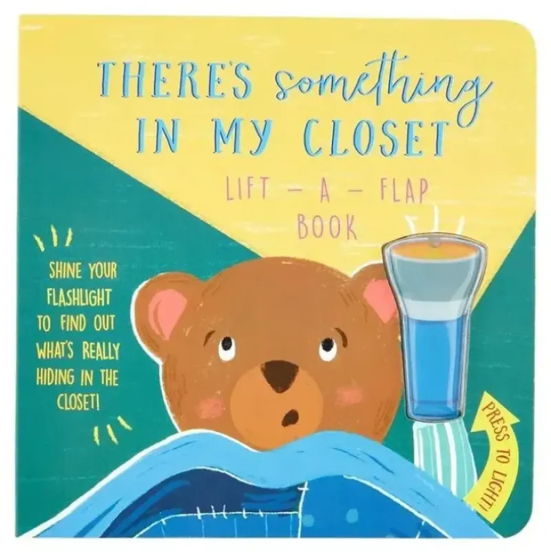 Shop All|Mud Pie - There's Something In My Closet Board Book - cutbabycare.com | baby boutique & care hub