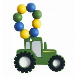 Shop All|Mud Pie - Tractor Silicone Teethers, Green - cutbabycare.com | baby boutique & care hub