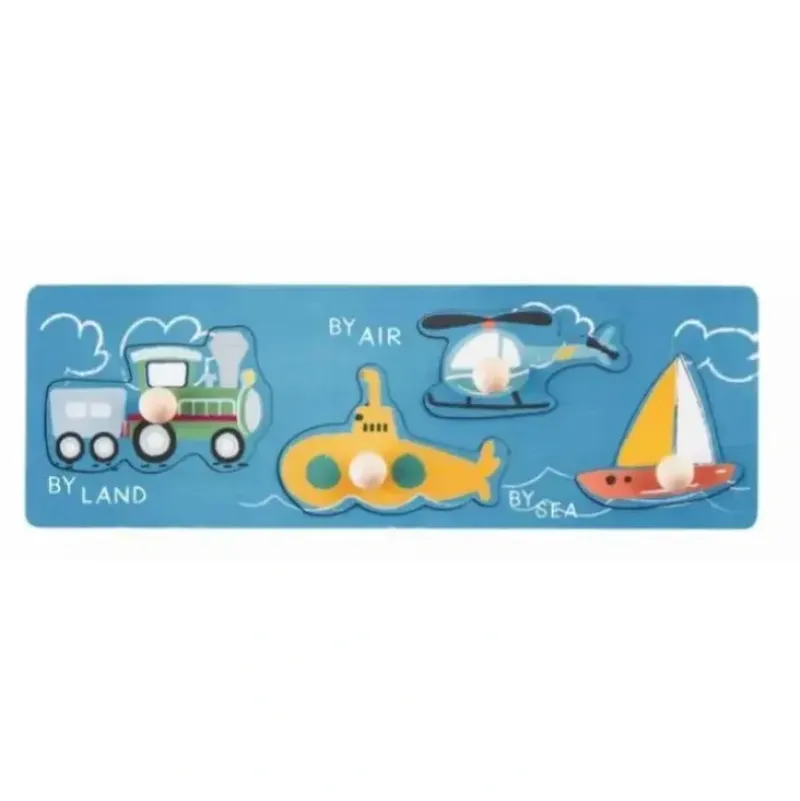 Shop All|Mud Pie - Transportation Knob Puzzles, Land Air Sea - cutbabycare.com | baby boutique & care hub