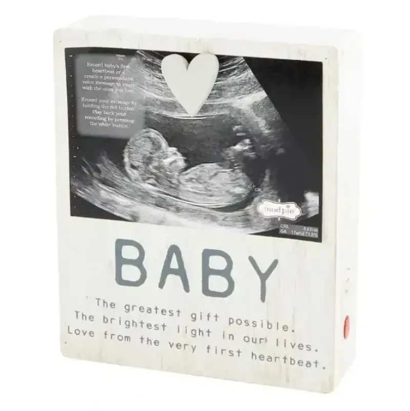 Shop All|Mud Pie - Ultrasound Recorder Frame - cutbabycare.com | baby boutique & care hub
