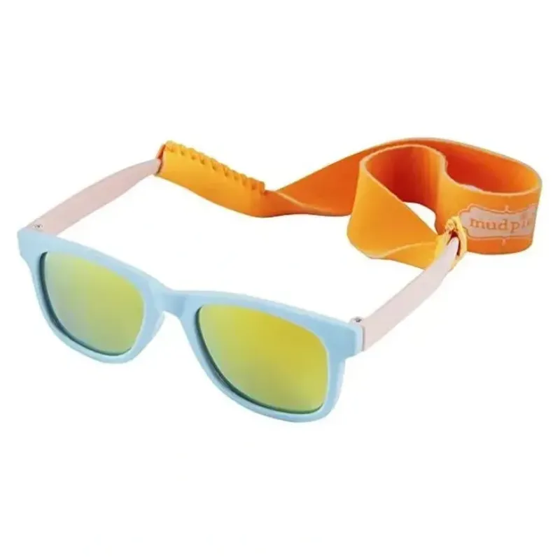 Shop All|Mud Pie Baby Aviator Blue Boy Sunglasses with Strap - cutbabycare.com | baby boutique & care hub