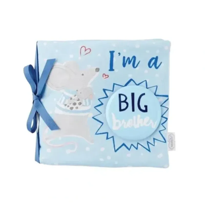 Shop All|Mud Pie Big Brother Book & Pin Set Blue - cutbabycare.com | baby boutique & care hub