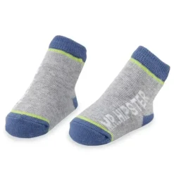 Shop All|Mud Pie Gray Mr. Hipster Baby Socks, 0-12M - cutbabycare.com | baby boutique & care hub