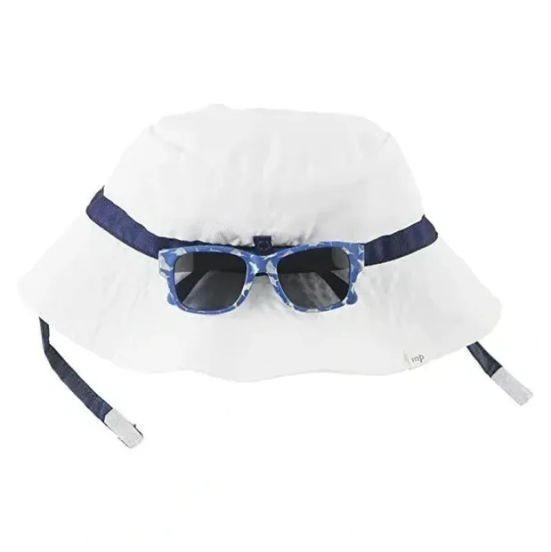 Shop All|Mud Pie Navy Hat & Sunglasses Set - cutbabycare.com | baby boutique & care hub