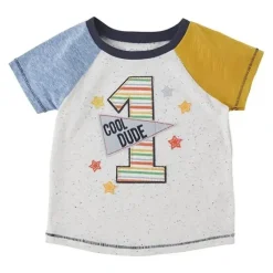 Shop All|Mud Pie 1st Birthday Boy Tee - cutbabycare.com | baby boutique & care hub