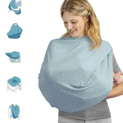 Nursing Feeding|Munchkin - Antimicrobial 5-In-1 Cover- Hipsteria Dots - cutbabycare.com | baby boutique & care hub