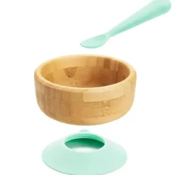 Shop All|Munchkin - Bambou Suction Bowl & Silicone Spoon - cutbabycare.com | baby boutique & care hub
