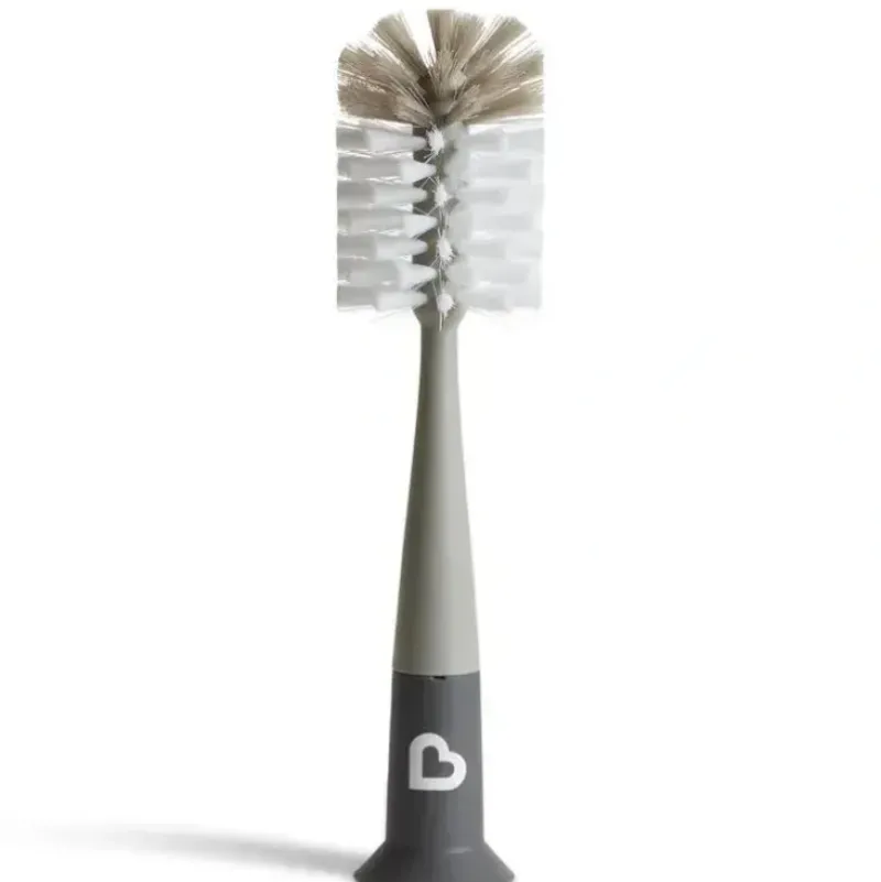 Shop All|Munchkin - Bristle Bottle Brush, Modern Design, Assorted - cutbabycare.com | baby boutique & care hub