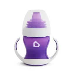 Shop All|Munchkin - Gentle 4Oz Transition Cup, Purple - cutbabycare.com | baby boutique & care hub