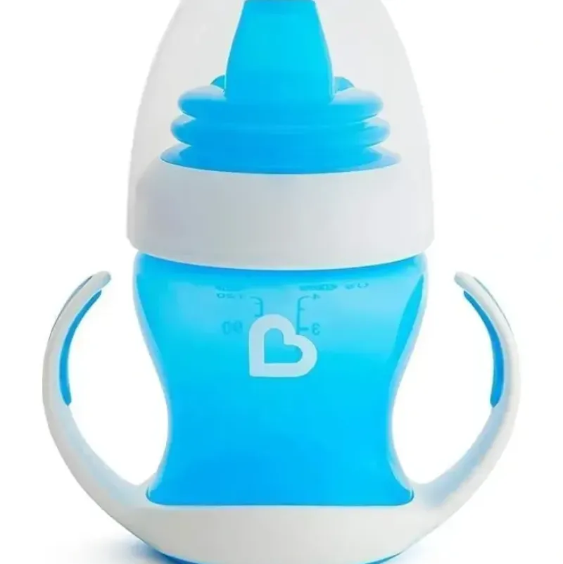 Shop All|Munchkin - Gentle 4Oz Transition Cup, Blue - cutbabycare.com | baby boutique & care hub