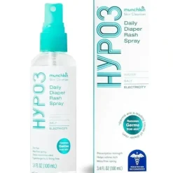 Shop All|Munchkin - HYP03 No Rub Daily Diaper Rash Spray with Hypochlorous, Award Winning 100% Natural, 600 Sprays - cutbabycare.com | baby boutique & care hub