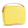 Shop All|Munchkin - Lunch Bento Box with Stainless Steel Utensils (Yellow & Pink) - cutbabycare.com | baby boutique & care hub