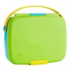 Shop All|Munchkin - Lunch Bento Box with Stainless Steel Utensils ( Green & Yellow) - cutbabycare.com | baby boutique & care hub