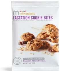 Health Safety|Munchkin - Milkmakers Lactation Cookie Bites, Oatmeal Raisin, 1 Count - cutbabycare.com | baby boutique & care hub