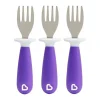 Shop All|Munchkin - Raise 3Pk Toddler Forks, Purple - cutbabycare.com | baby boutique & care hub