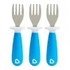 Shop All|Munchkin - Raise 3Pk Toddler Forks, Blue - cutbabycare.com | baby boutique & care hub