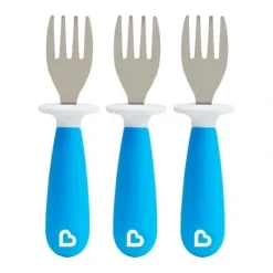 Shop All|Munchkin - Raise 3Pk Toddler Forks, Blue - cutbabycare.com | baby boutique & care hub
