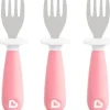 Shop All|Munchkin - Raise 3Pk Toddler Forks, Pink - cutbabycare.com | baby boutique & care hub