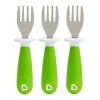 Shop All|Munchkin - Raise 3Pk Toddler Forks, Green - cutbabycare.com | baby boutique & care hub