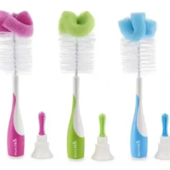 Health Safety|Munchkin - Sponge Bottle Brush, Colors May Vary - cutbabycare.com | baby boutique & care hub