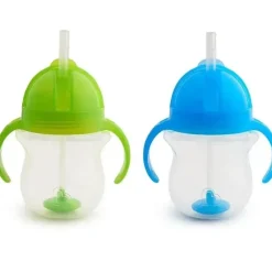 Shop All|Munchkin Any Angle wt. Straw Trainer 2 Pk (Orange & Pink or Blue & Green) - cutbabycare.com | baby boutique & care hub