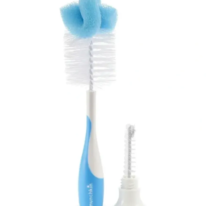 Shop All|Munchkin Baby Bottle Brush 24cm Sponge/Cleaner for Feeding Baby Bottle Assorted - cutbabycare.com | baby boutique & care hub