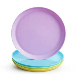 Shop All|Munchkin Multi Kids Feeding Plates Stackable & Perfectly Sized For High Chairs - 4 Pack - cutbabycare.com | baby boutique & care hub