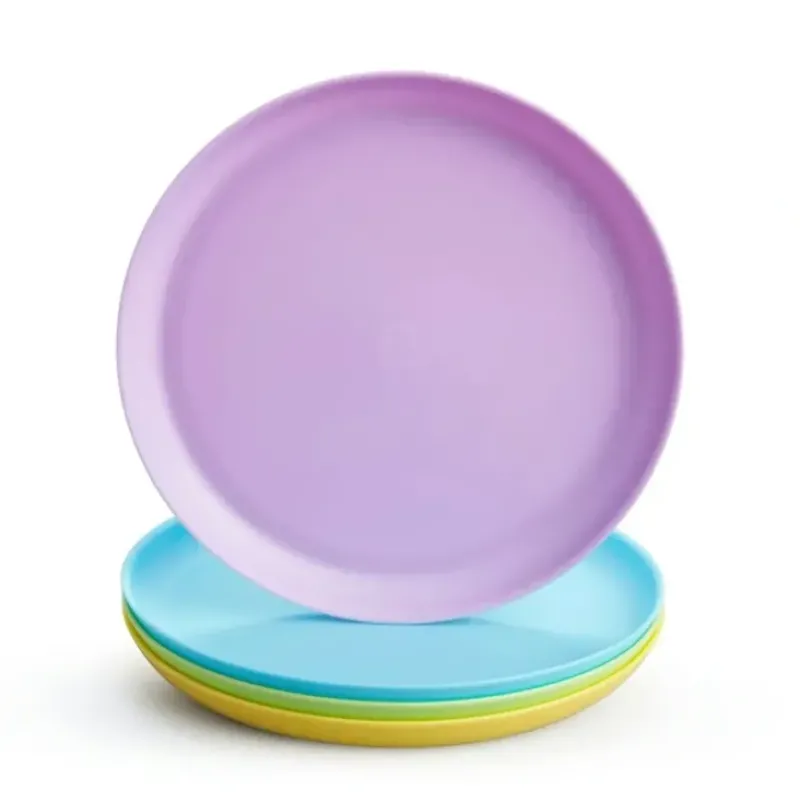 Shop All|Munchkin Multi Kids Feeding Plates Stackable & Perfectly Sized For High Chairs - 4 Pack - cutbabycare.com | baby boutique & care hub