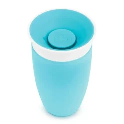 Health Safety|Munchkin 10oz Miracle 360° Toddler Cup With Spoutless design 1Pk - Blue - cutbabycare.com | baby boutique & care hub
