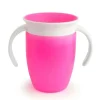 Shop All|Munchkin 7oz/200ml Miracle 360° Baby/Toddler Anti-Spill Trainer Cup (Pink) 6M+ - cutbabycare.com | baby boutique & care hub