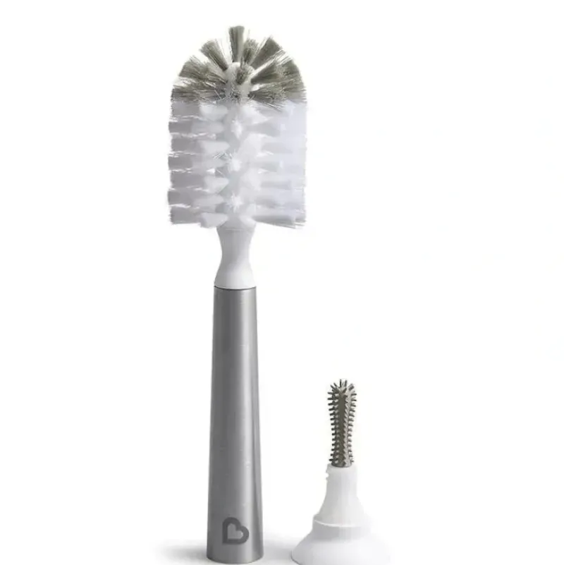 Shop All|Munchkin Shine Stainless Steel Bottle Brush - cutbabycare.com | baby boutique & care hub