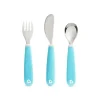 Shop All|Munchkin Splash Toddler Fork, Knife & Spoon Set, Blue - cutbabycare.com | baby boutique & care hub