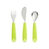 Shop All|Munchkin Splash Toddler Fork, Knife & Spoon Set, Green - cutbabycare.com | baby boutique & care hub