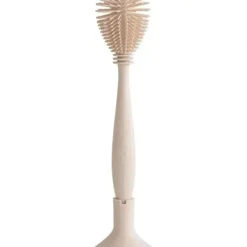 Health Safety|Mushie - Baby Bottle Brush, Soft Silicone with Suction Base, Shifting Sand - cutbabycare.com | baby boutique & care hub