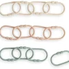Car Seats|Mushie - Baby Chain Link Rings Toy 12 Count, Multiuse Car Seat Stroller Connecting Toy, Shifting Sand, Blush, Cambridge Blue - cutbabycare.com | baby boutique & care hub