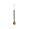 Shop All|Mushie - Baby Pacifier Clip | Halo - Green - cutbabycare.com | baby boutique & care hub