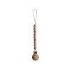 Shop All|Mushie - Baby Pacifier Clip | Cleo - Wood - cutbabycare.com | baby boutique & care hub