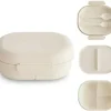 Shop All|Mushie - Bento Lunch Box, Ivory - cutbabycare.com | baby boutique & care hub