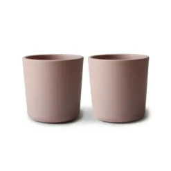 Shop All|Mushie - Dinnerware Cup, Set Of 2 - Blush - cutbabycare.com | baby boutique & care hub