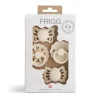 Shop All|Mushie - Frigg Baby's First Pacifier Set, Cream - cutbabycare.com | baby boutique & care hub