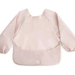 Shop All|Mushie - Long Sleeve Baby Bib, Waterproof Fabric, Adjustable Fit for Ages 6-24 Months, Blush - cutbabycare.com | baby boutique & care hub