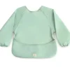Shop All|Mushie - Long Sleeve Bib, Roman Green - cutbabycare.com | baby boutique & care hub