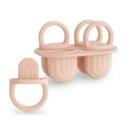 Health Safety|Mushie - Mushie Toddler Ice Pop Tray, Blush - cutbabycare.com | baby boutique & care hub
