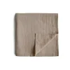 Shop All|Mushie - Muslin Swaddle Blanket - Natural - cutbabycare.com | baby boutique & care hub